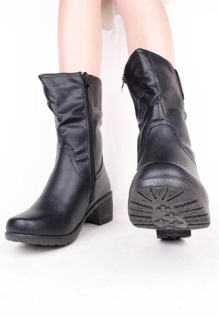 Ciemno szare sneakersy damskie z metalicznym wykończeniem, widok z tyłu.
