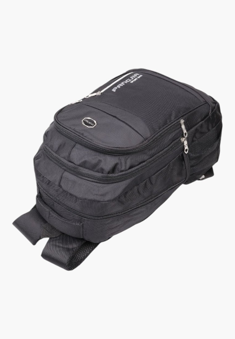Falio black 30L urban backpack with multiple zippered compartments and durable fabric for daily use
